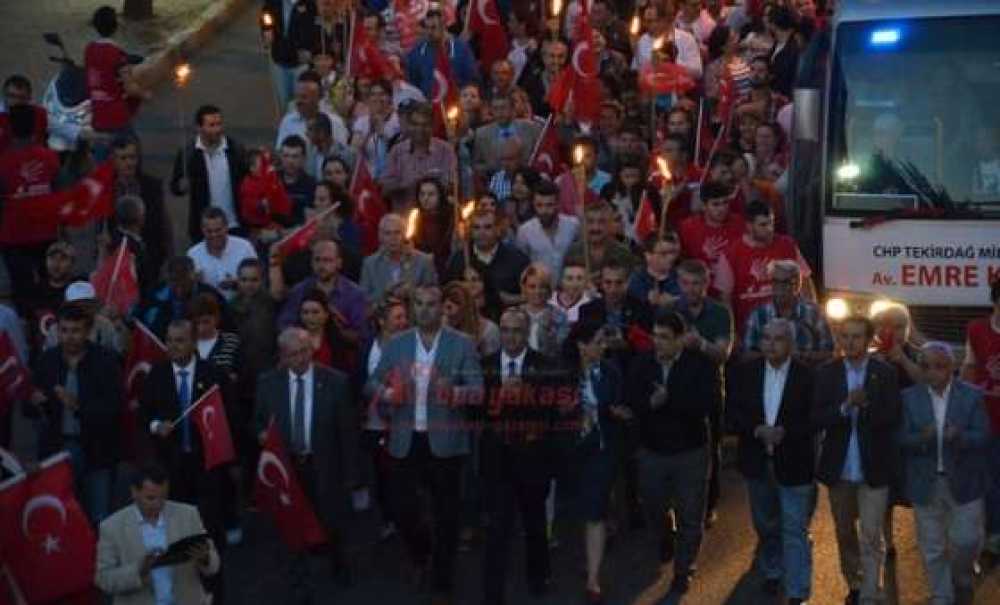 Çorlu'da Fener Alayı