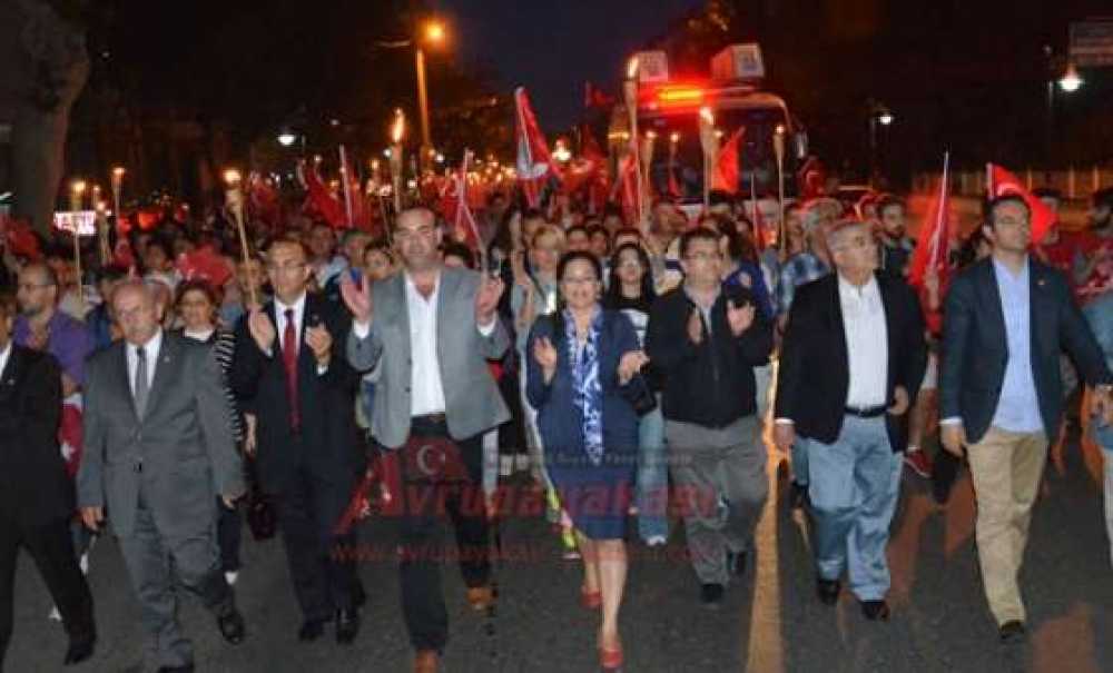 Çorlu'da Fener Alayı