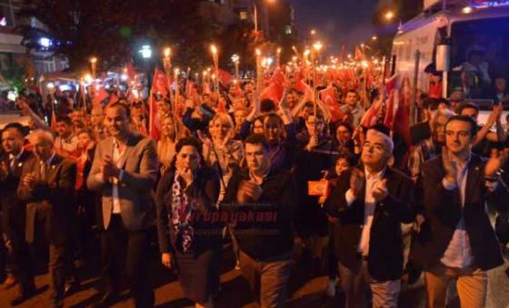 Çorlu'da Fener Alayı
