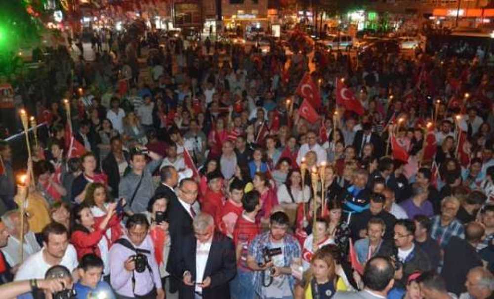 Çorlu'da Fener Alayı