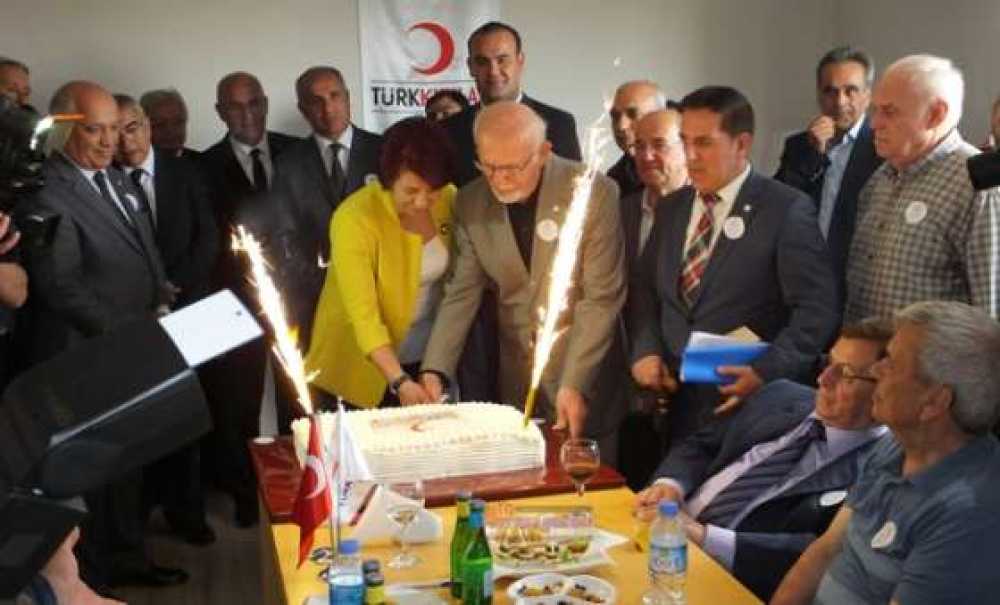 Türk Kızılayı Genel Başkanı Ahmet Lütfi Akar Çorlu`da