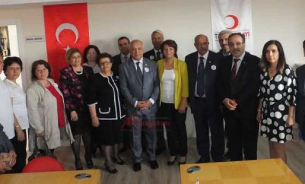 Türk Kızılayı Genel Başkanı Ahmet Lütfi Akar Çorlu`da