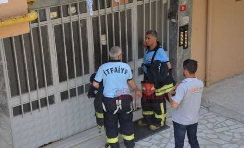 Yangın Alarma Geçirdi