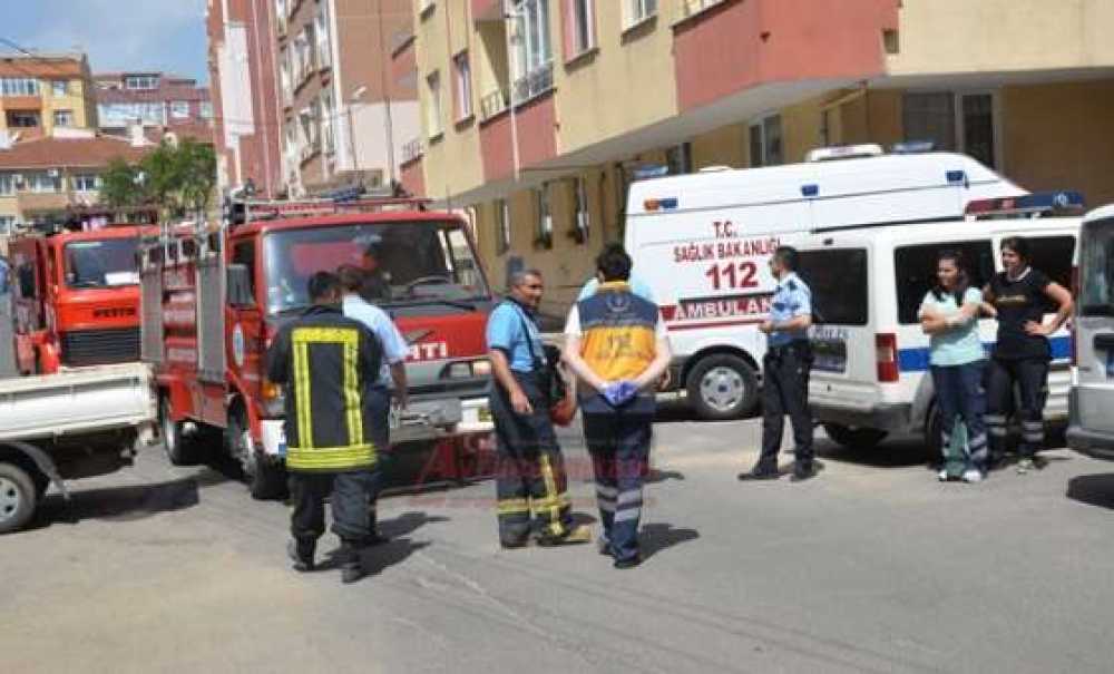 Yangın Alarma Geçirdi