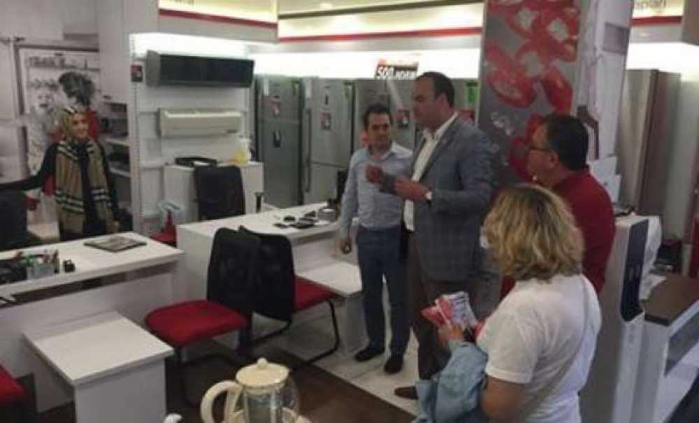 Chp'li Köprülü'den İlçelere Ziyaret