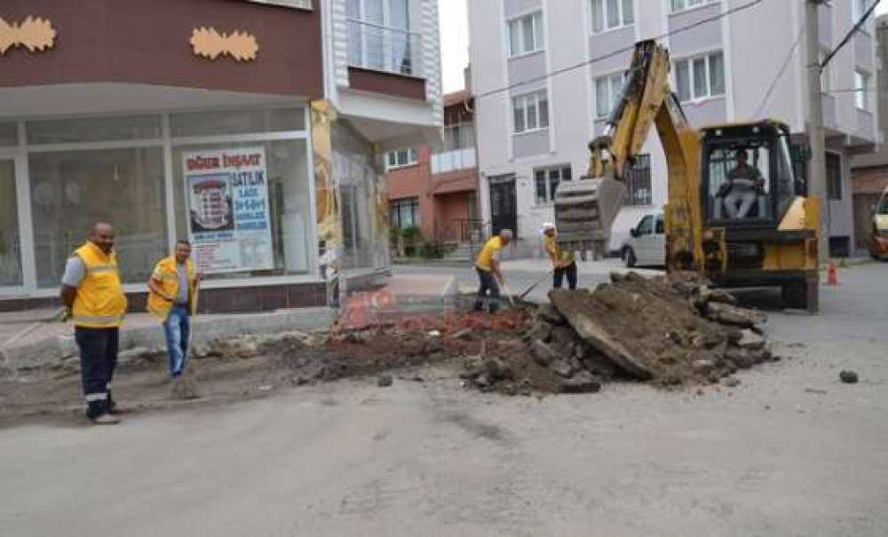 Çorlu Belediyesi'nden Ara Sokaklara Asfalt