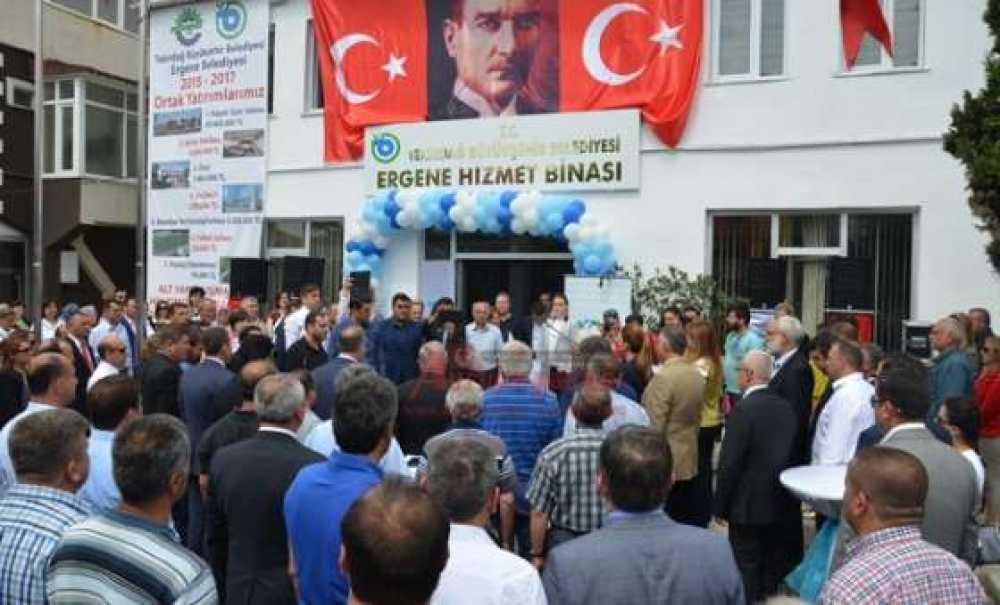 Ergene Ek Hizmet Binası Açıldı