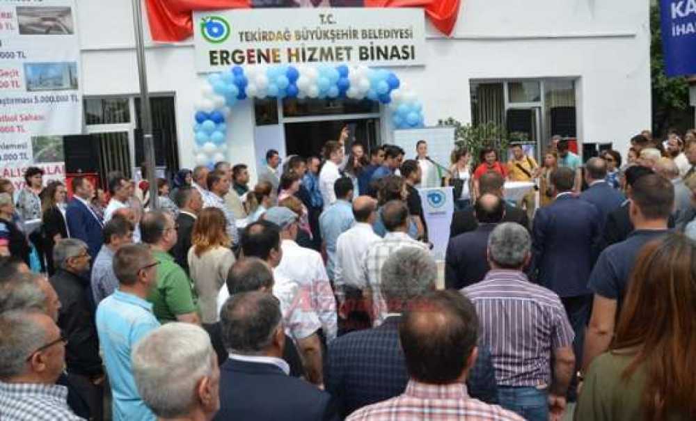Ergene Ek Hizmet Binası Açıldı
