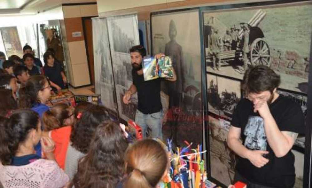 Fatih Kolejinden Çanakkale Müzesi Sergisi