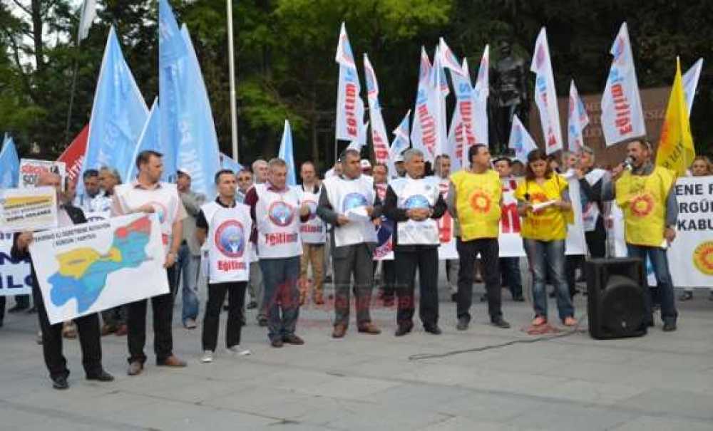 Çorlu`da Öğretmenlerden Rotasyon Tepkisi