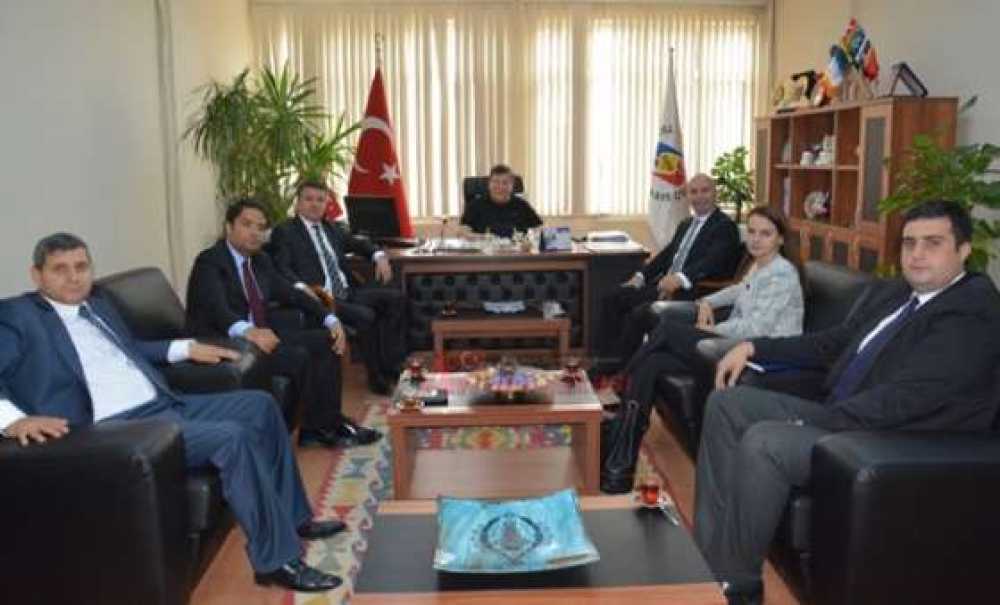 Banka Yöneticilerinden Başkan Sülün'e Ziyaret