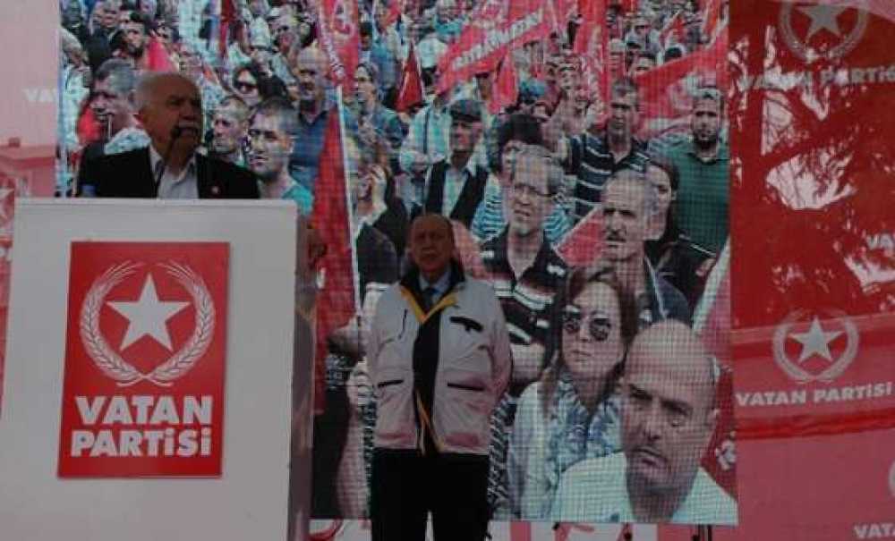 Son Miting Perinçek'ten