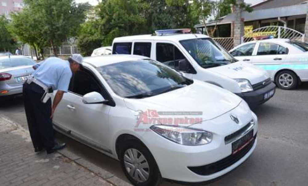 Çorlu'da Plakasız Araç Alarmı