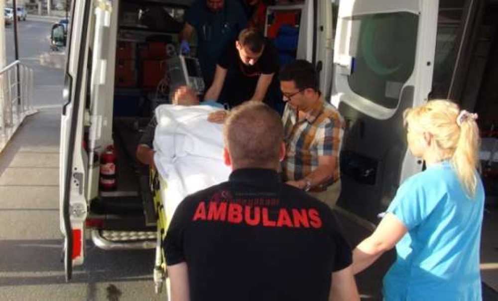 Yılan Sokan Hasta Ambulans Helikopterle Çorlu'ya Nakledildi