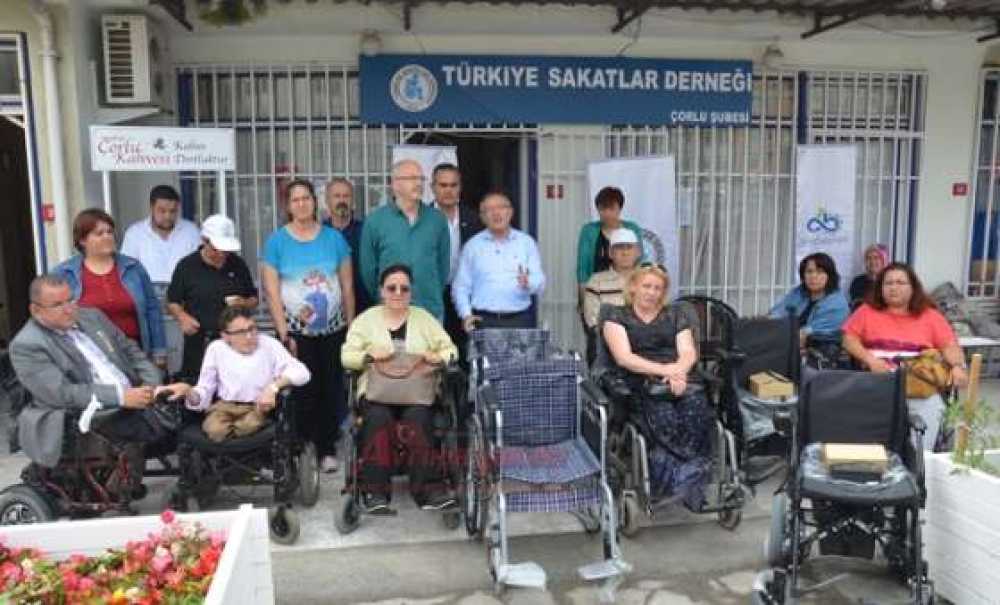 Tekerlekli Sandalyeler Çorlu Belediyesi'nden