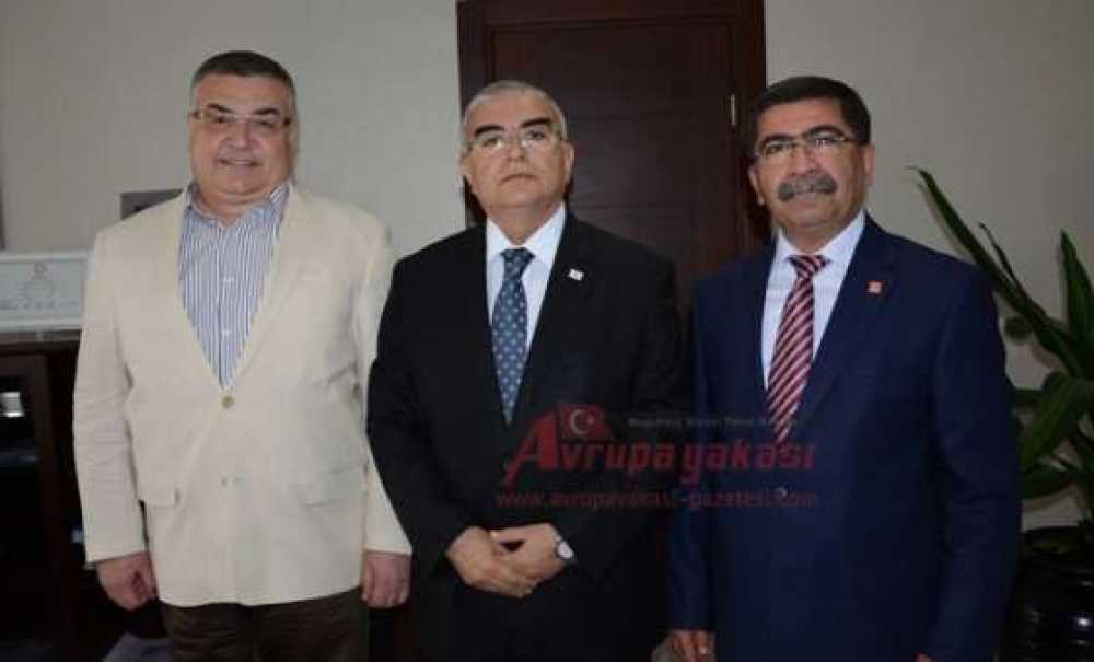 Başkan Kesimoğlu`ndan Başkan Baysan`a Ziyaret