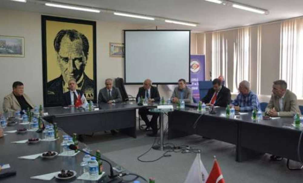 Vali Salihoğlu Ve Kaymakam Kılıç Çorlu Tso`yu Ziyaret Etti