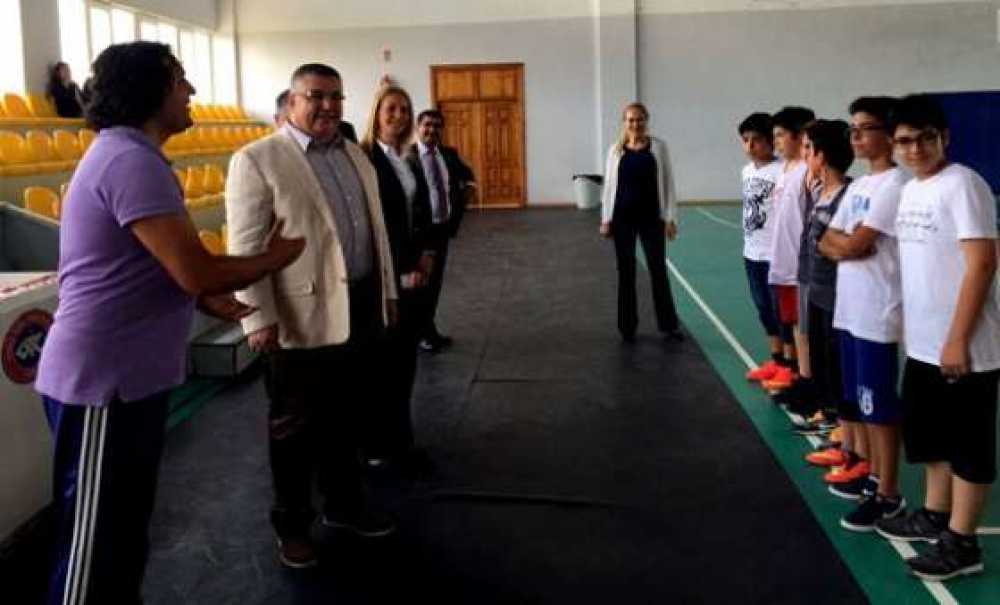 Başkan Kesimoğlu Özel Trakya Koleji`ni Ziyaret Etti