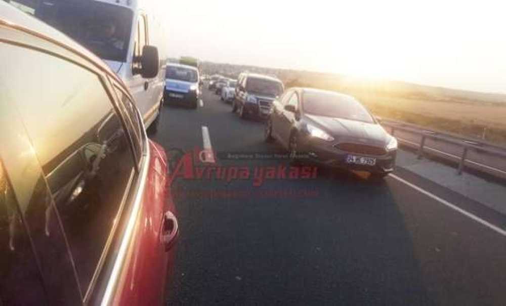 3 Kilometrelik Trafik Kuyruğu
