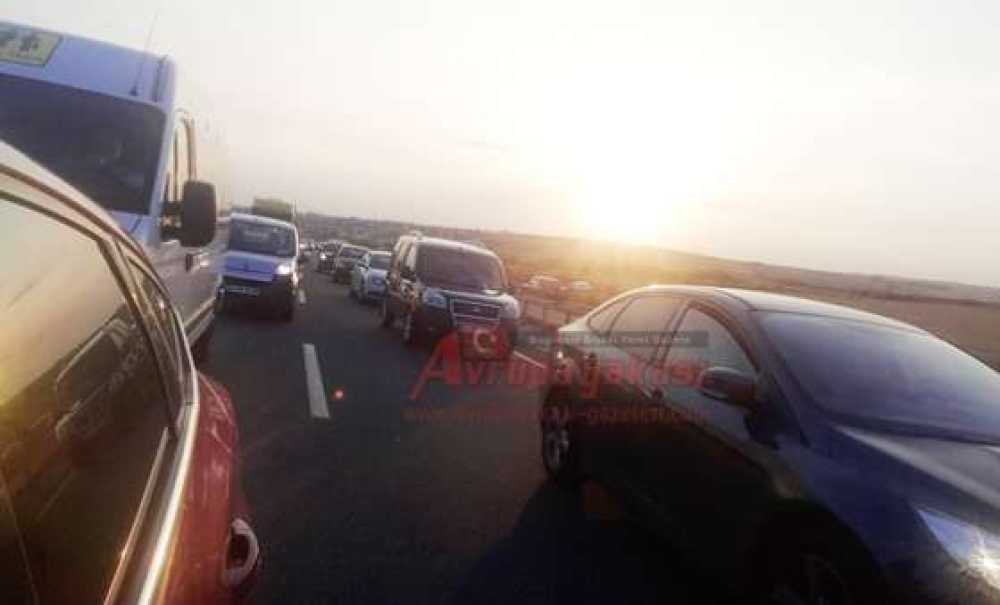 3 Kilometrelik Trafik Kuyruğu