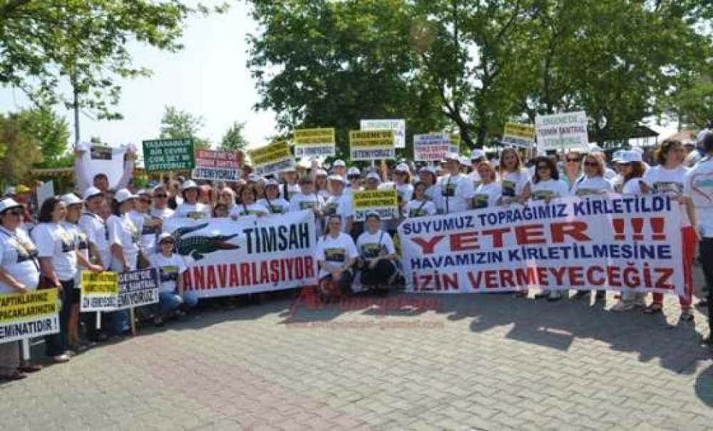 Ergeneliler Termik Santrale Etten Duvar Ördü