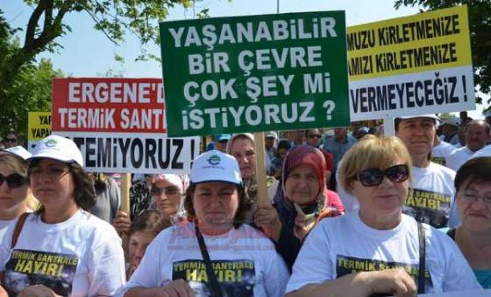 Ergeneliler Termik Santrale Etten Duvar Ördü