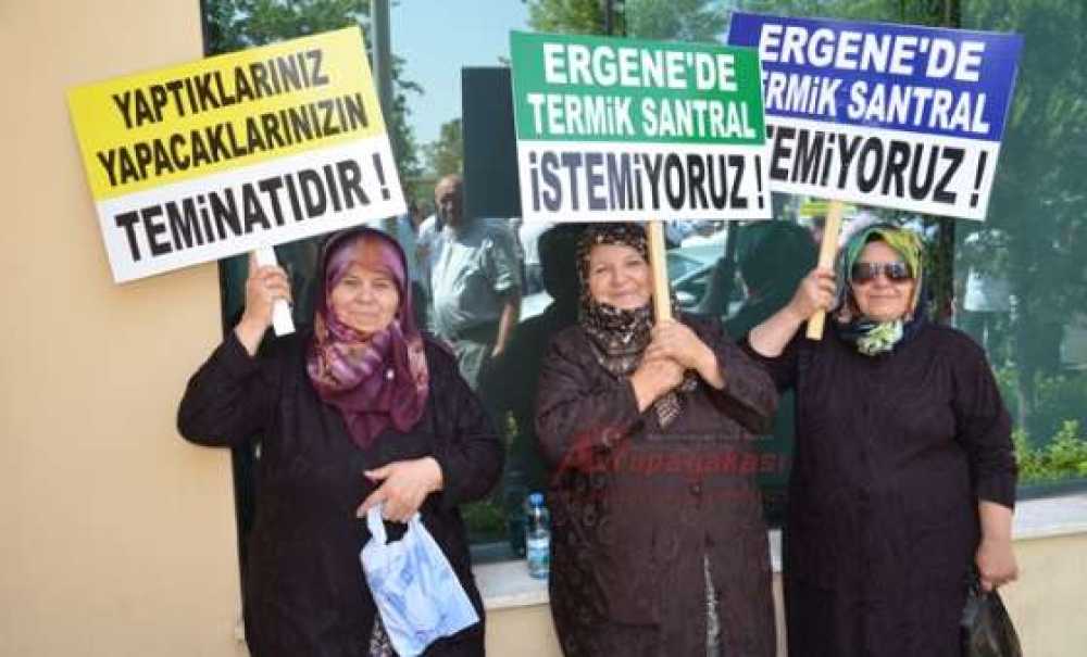Ergeneliler Termik Santrale Etten Duvar Ördü