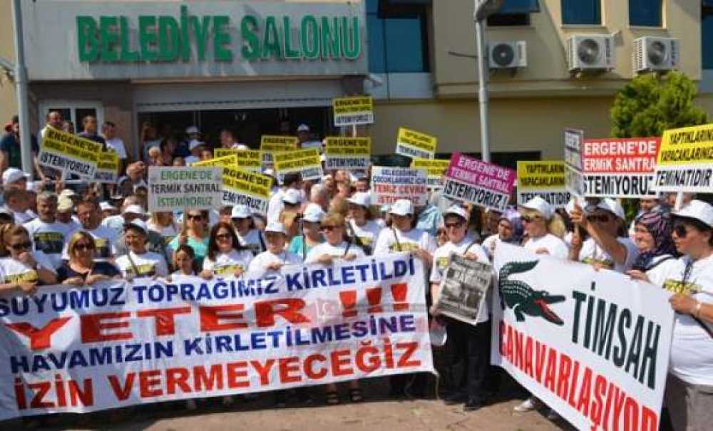 Ergeneliler Termik Santrale Etten Duvar Ördü