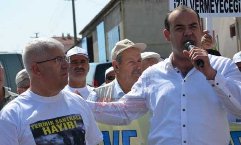 Ergeneliler Termik Santrale Etten Duvar Ördü