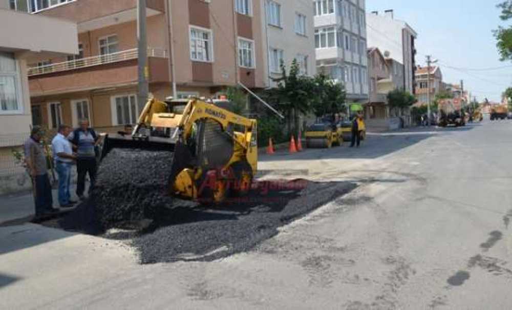 Bozuk Yollar Onarılıyor