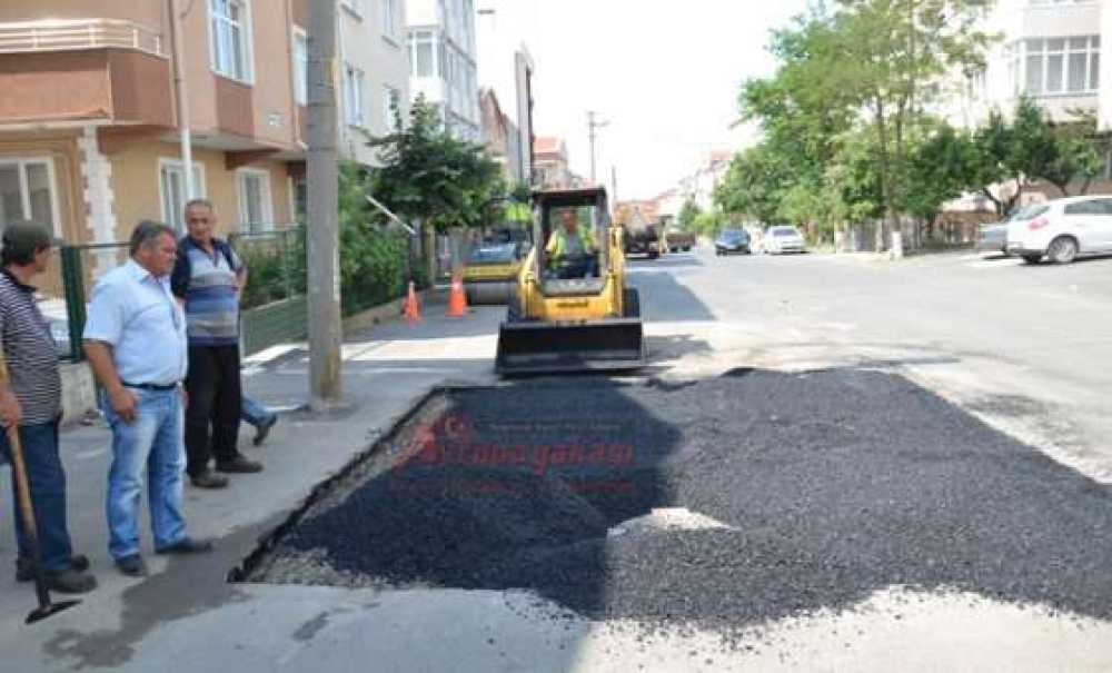 Bozuk Yollar Onarılıyor