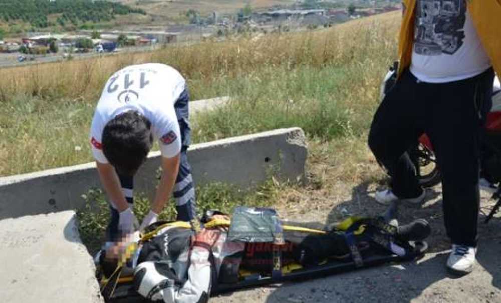 Kask Hayatını Kurtardı