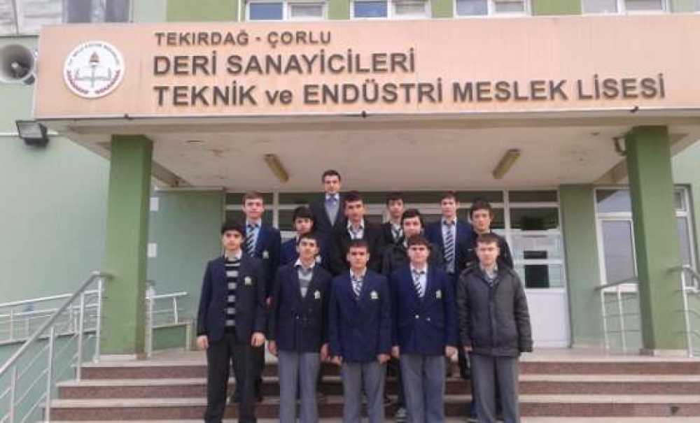 Deri Sanayicileri Endüstri Meslek Lisesi Avrupa'ya Açılıyor
