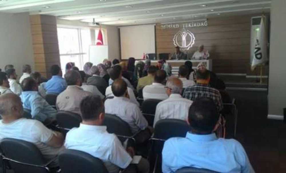 Çorlu Müftülüğü`nden Personele Ramazan Toplantısı