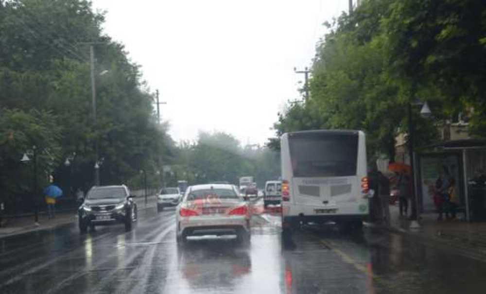 Yağmur Çorlu'yu Serinletti