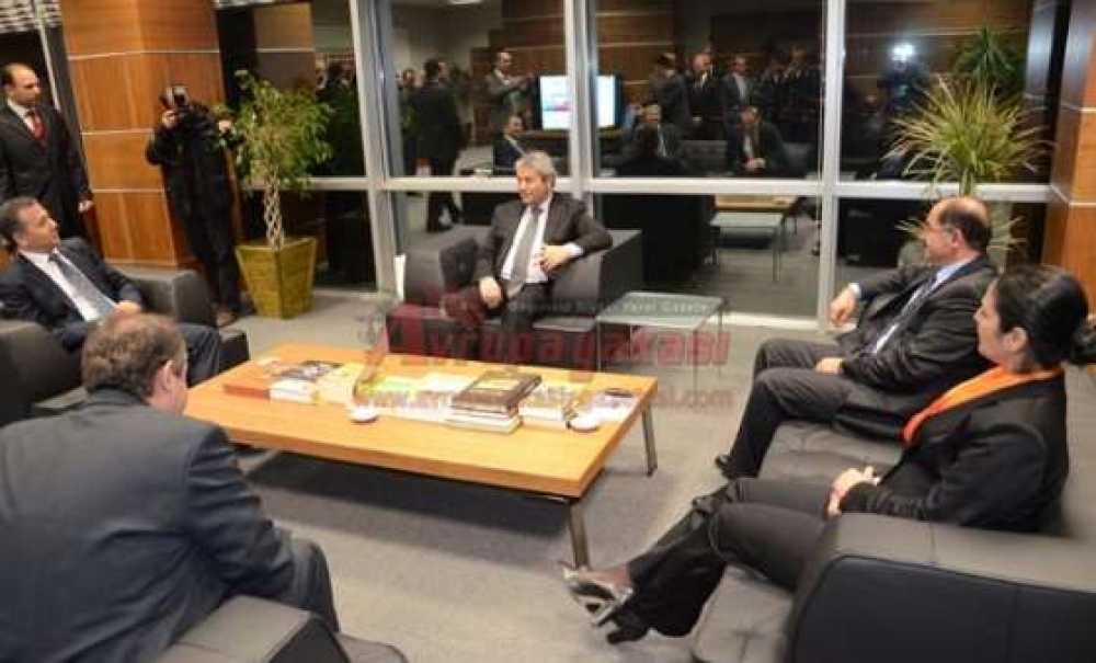 Bakan Nihat Ergün'den Namık Kemal Üniversitesi'ne Ziyaret