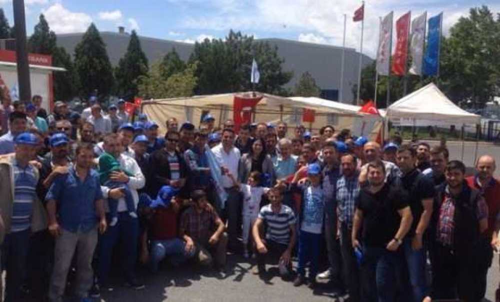 Yüceer'den Direnişe Destek