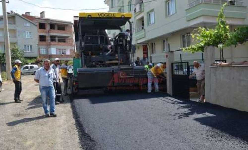 Çorlu Belediyesi'nden Asfalt Atağı