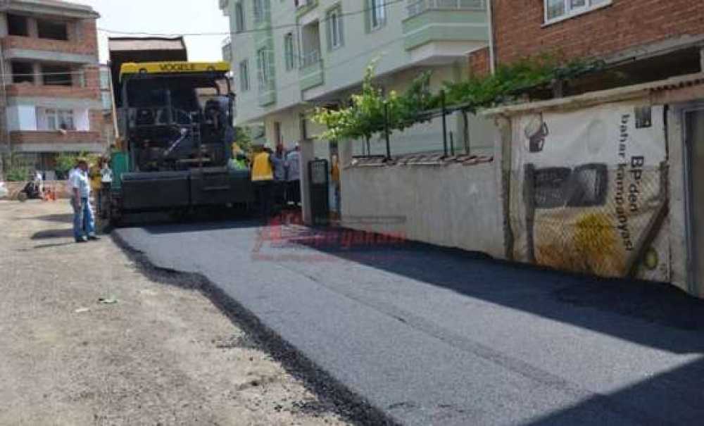 Çorlu Belediyesi'nden Asfalt Atağı