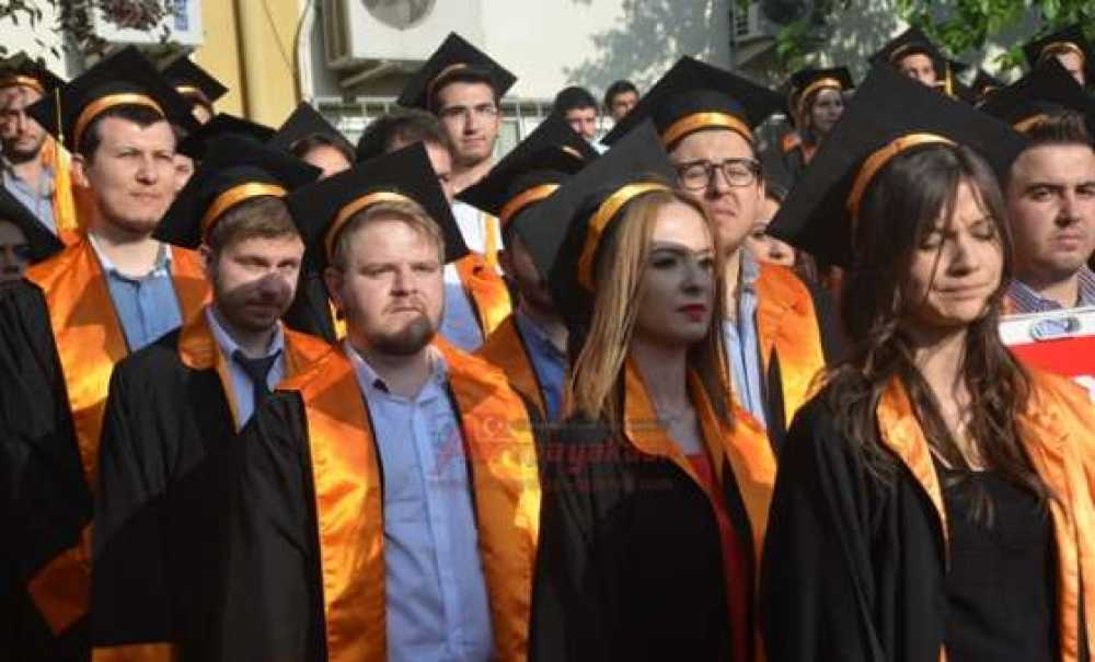 Nkü Çorlu Mühendislik Fakültesi`nde Mezuniyet Heyecanı