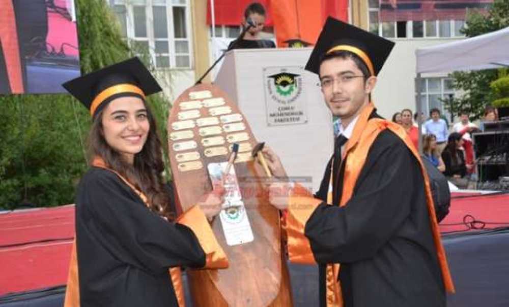 Nkü Çorlu Mühendislik Fakültesi`nde Mezuniyet Heyecanı