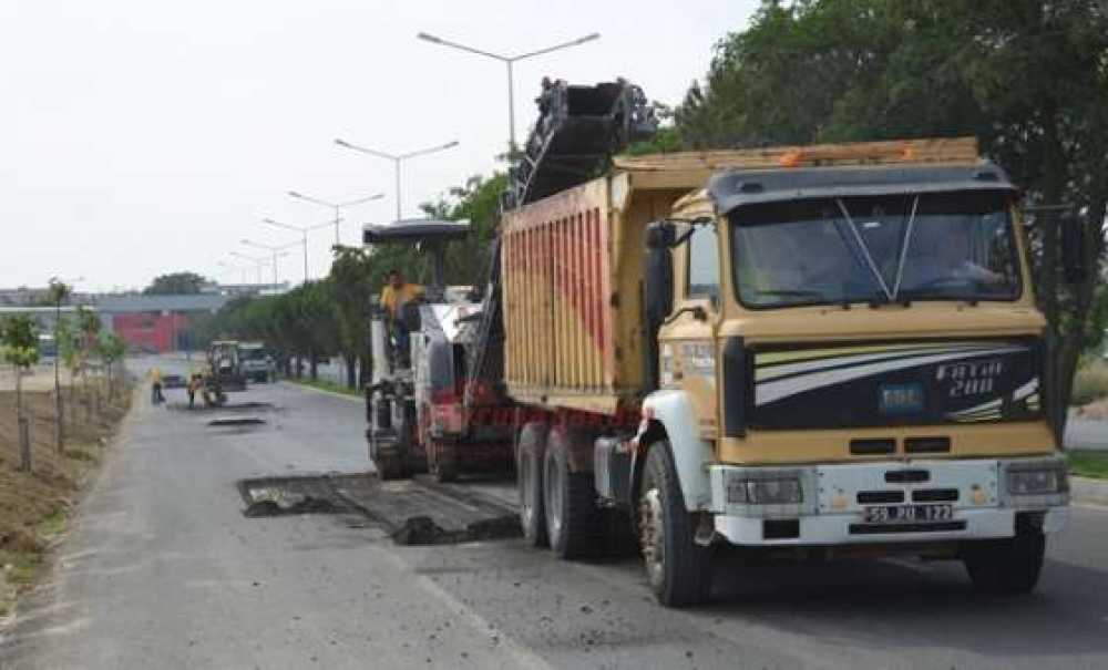 Yeni Sanayiye Her Yıl Asfalt