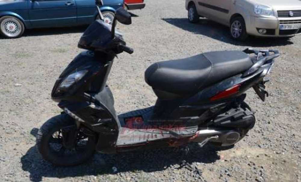 Çalınan Motosikletini Kendisi Buldu