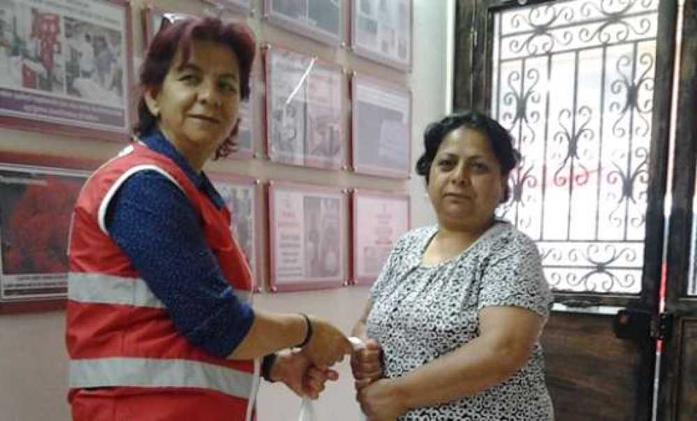 Kızılay Çorlu Şubesi'nden Ramazan Yardımı