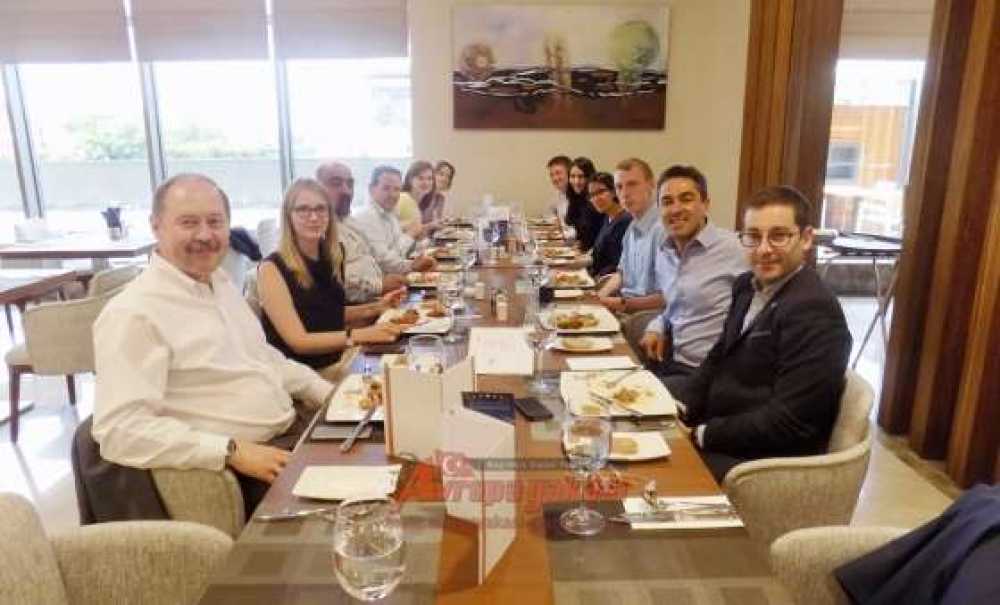 Hilton Global Yatırım Başkan Yardımcısı Collini Çorlu'da