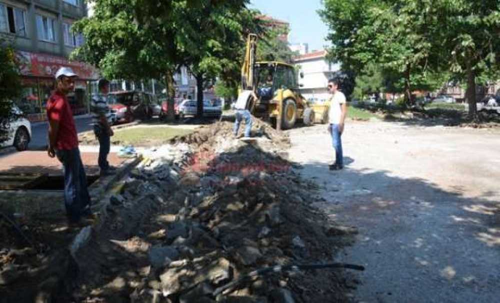 Uğur Mumcu Parkı Yenileniyor