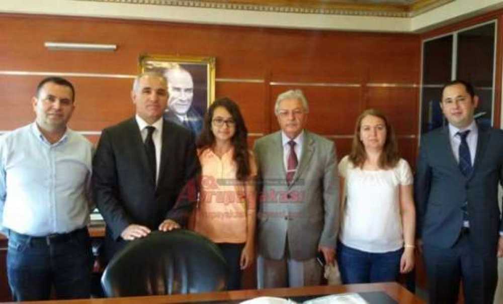 Başarılı Öğrenciden Kaymakam Kılıç`a Ziyaret
