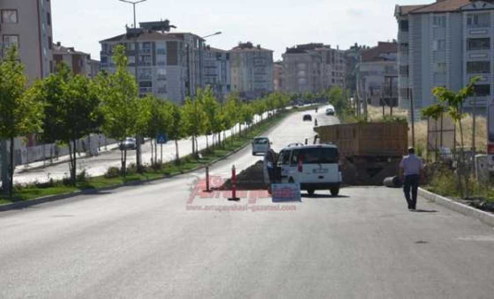 Teski'den Kanalizasyon Çalışması