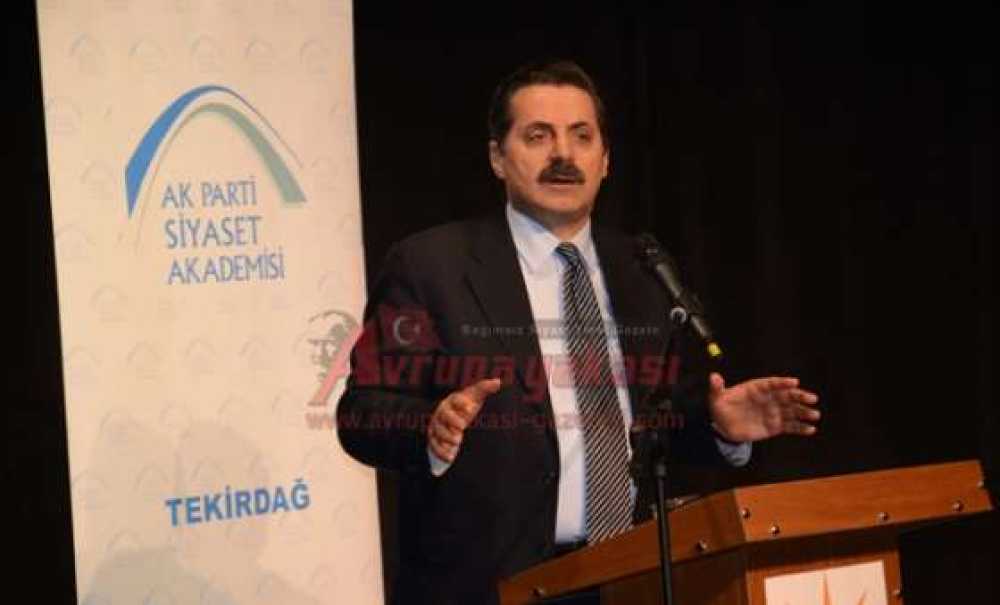 Bakan Faruk Çelik Çorlu'da