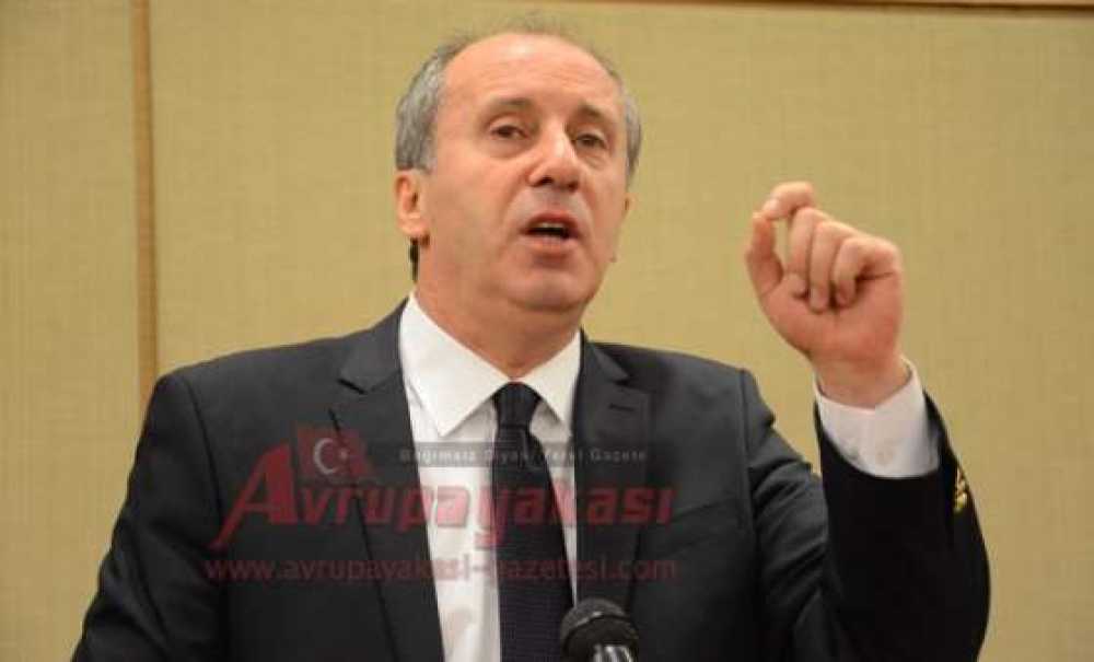 Chp Grup Başkanvekili Muharrem İnce Çorlu`da